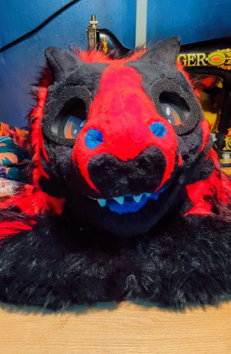 Danger - Carnotaurus Pre-Made Fursuit