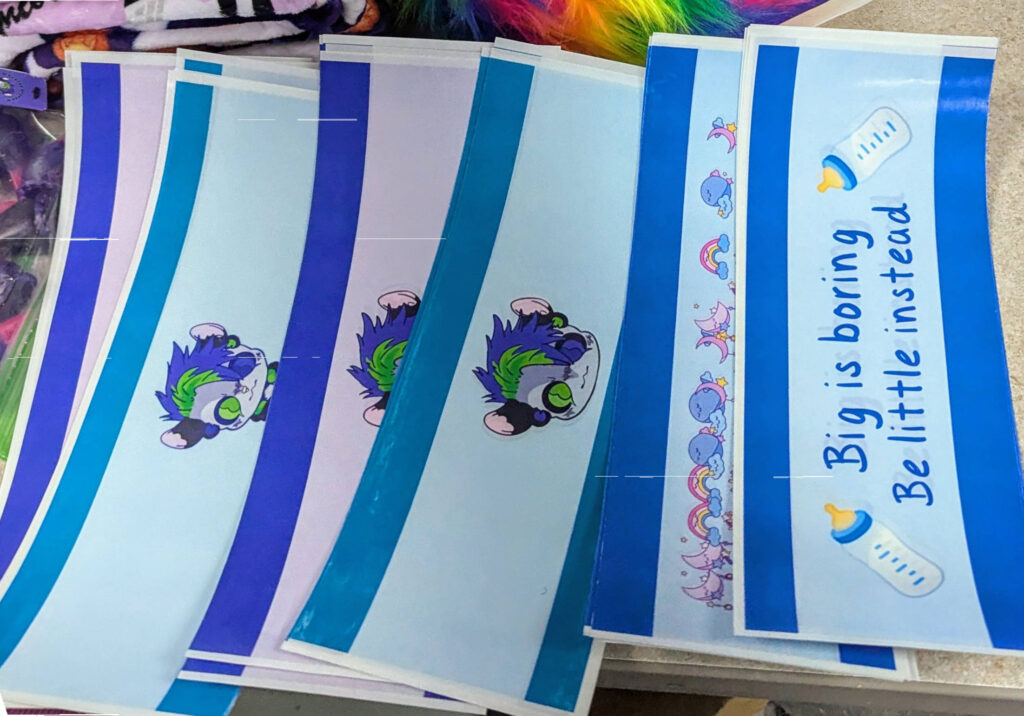 Custom Diaper Stickers