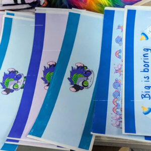 Custom Diaper Stickers