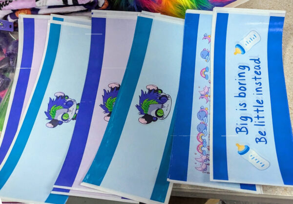 Custom Diaper Stickers