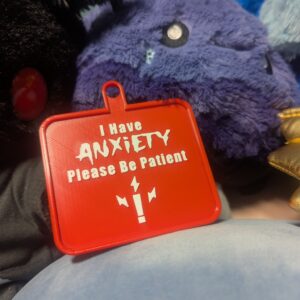 Anxiety Consent Badge