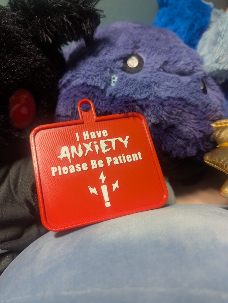 Anxiety Consent Badge