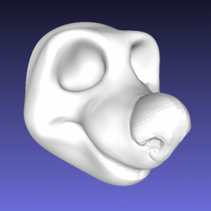 Toony Puppy Head Base