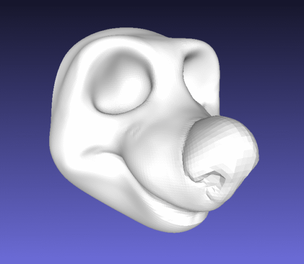 Toony Puppy Head Base